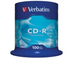 VERBATIM CD-R 700MB cake 100szt